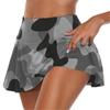 Women's Summer High Waist Camouflage Hip Lifting Casual Slimming Pants and Skirts