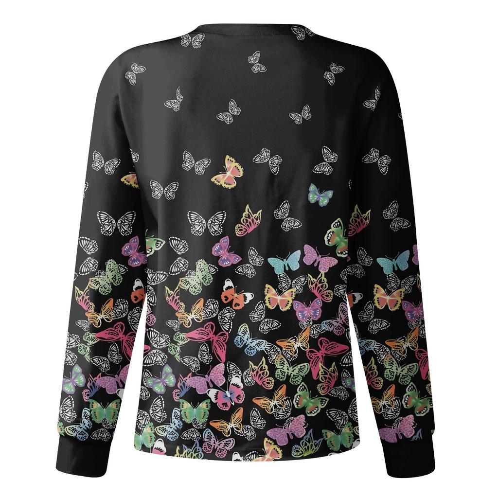 Женские топы с длинными рукавами и карманами, рабочий воротник-стойка, однобортный защитный комбинезон, куртка, топ