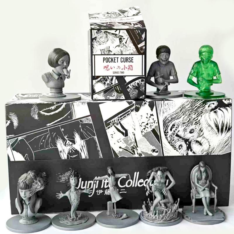 Дзюндзи Ито Проклятие Ужас Хоррор Комикс Слепой Куб Игрушки Томиэ Девочка-Слизняк Кукла Подарки Игрушки Коллекционные Украшения Подарки для Детей