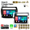 2 Din для Citroen C4 C-Triomphe C-Quatre Pallas 2004-2011 Автомобильное радио Android Wi-Fi Мультимедийный плеер GPS Carplay 2 + 32 ГБ