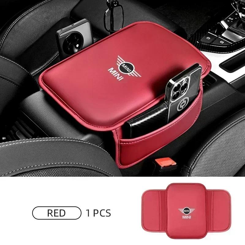 Car Accessories PU Leather Center Console Armrest Pad For Mini John Cooper R56 F56 Countryman R60 F60 Clubman F54 R55 Coopers ycahd11
