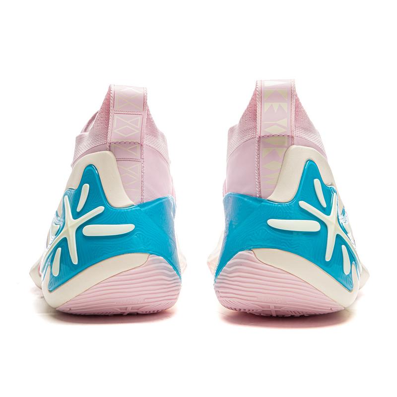 Li Ning WOW11 Амортизация, Нескользящие, Износостойкие, Покрытие, Легкие, Упругие, Средневысокие Баскетбольные Кроссовки ABAU049-32