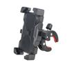 Bicycle Motorcycle Phone Holder Adjustable GPS Navigation Support Support 360° Rotating Automatic Lock Single Handed Operation