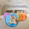 Cat Tunnel with Wire Skeleton Support High Elastic Steel Wire Frame Cat Tunnel High Elastic Steel Wire Frame Y-shaped for Cats