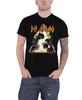 Def Leppard Hysteria Triangle Band Logo Black Unisex T-shirts