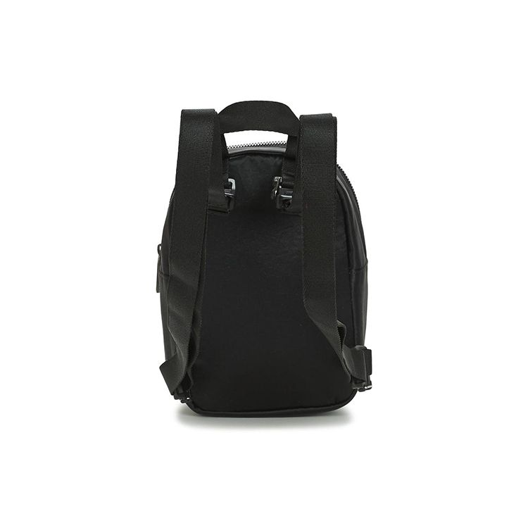 adidas Originals Trefoil BP Mini Classic Рюкзак с тремя полосками Полиэстер Женский рюкзак Черный GD1642