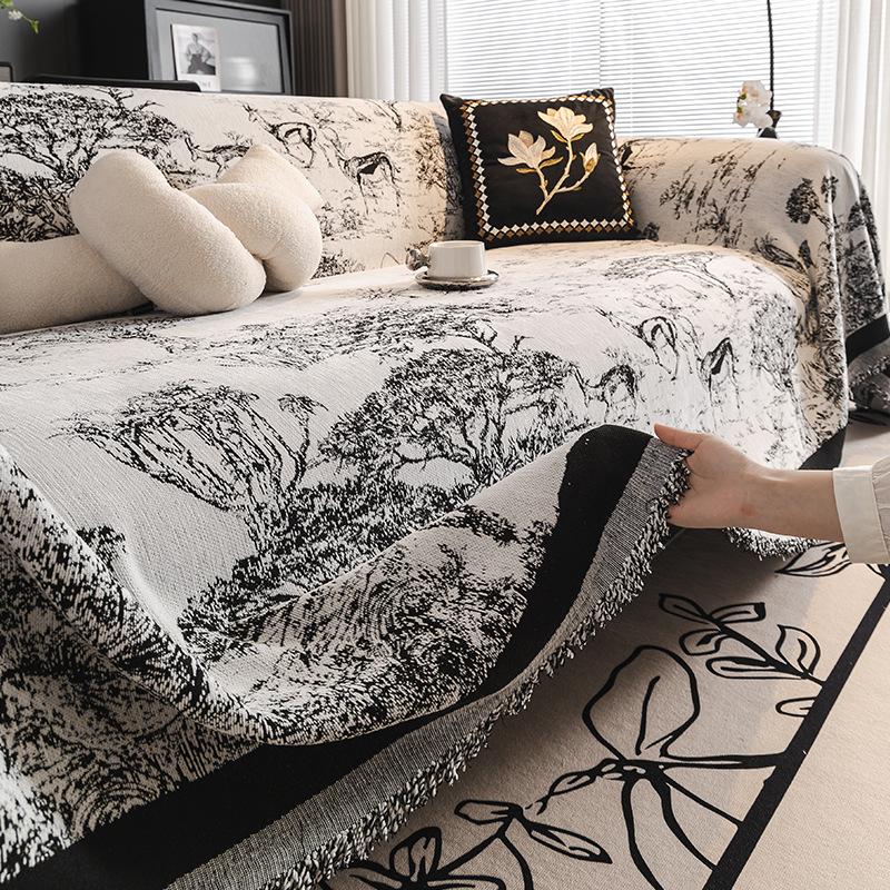 High-Grade Chenille Sofa Towel Four Seasons Universal Sofa Cover Cloth Full Covered Sofa Cover Sofa Cover