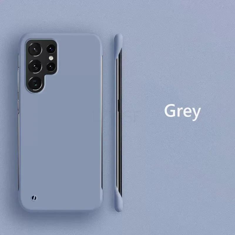 Безрамочный тонкий матовый жесткий чехол на заднюю панель для Samsung Galaxy S23 FE S24 Ultra S21 FE S22 Plus 5G противоударный чехол Fundas Coque
