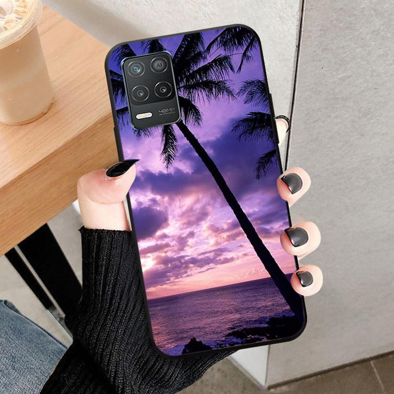 For Realme 8 4G 5G Case 8 Pro Soft Silicone Case For oppo Realme 8i RMX3151 Black Wolf Back Cover For Realme 8Pro Phone Bumper