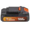 Batterie Dual Power 20 V POWDP9024 - Pour Outils De Bricolage Sans Fil De 20 V - LED d'Indication De Puissance, Plateforme