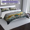 Jaguar Spirit Design Bed Bedding Set 1 Duvet Cover + 2 Pillowcases Soft Breathable Household Bed Linens