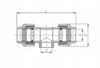 Pe Screwed Tee Gw 40X11/4X40 For Water