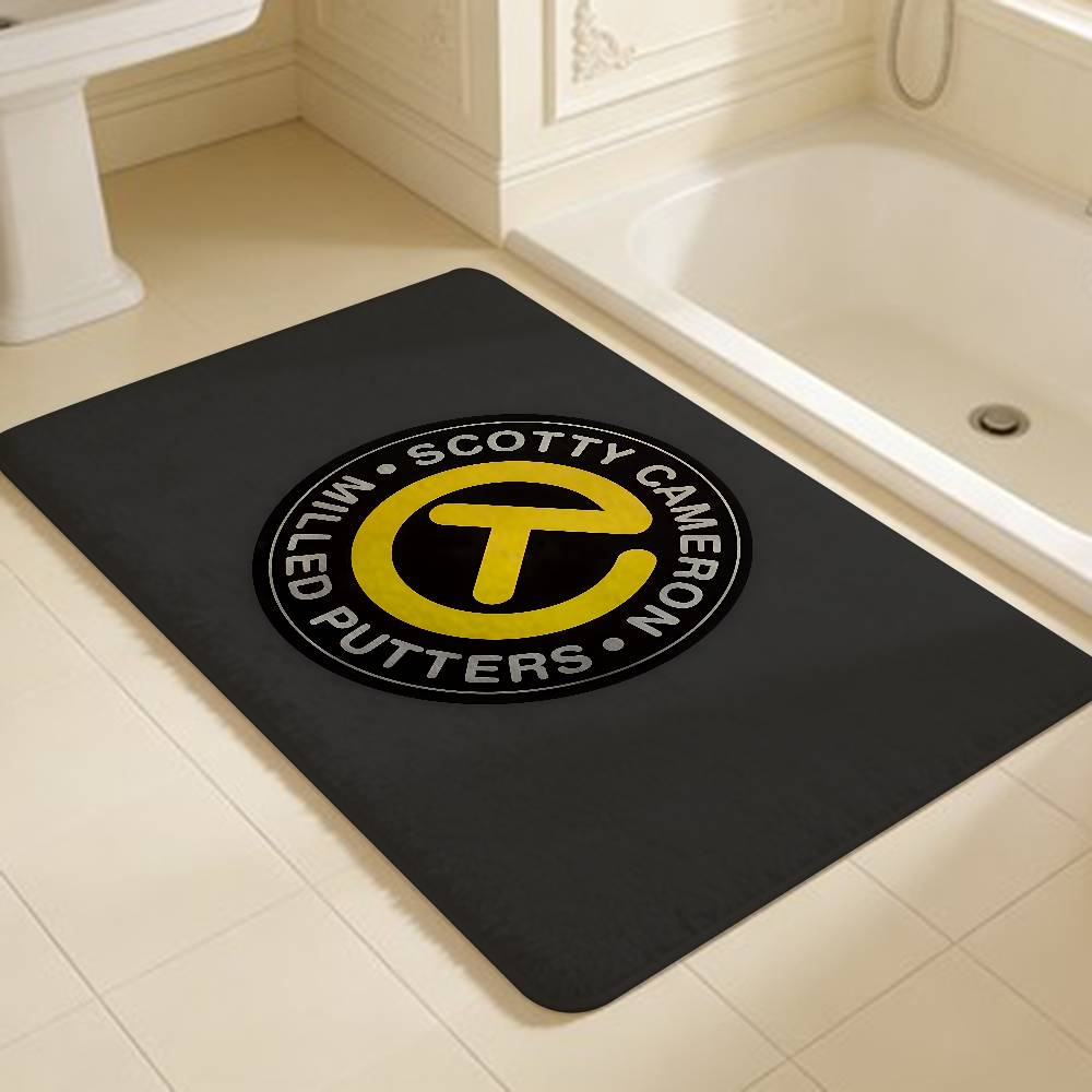 Golf S-ScoTTY C-CameRONs Room Mats Retro Multiple Choice Living Room Kitchen Rug Non-Slip Welcome Rug