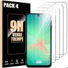 Tempered Glass Screen Protector - Booling - for Samsung Galaxy A26 5G - 4 Pieces - 9H Hardness - Transparent