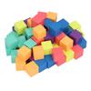60 шт. 3D-блоки, математические счетчики, манипуляторы, красочные блоки для укладки, учебные принадлежности для классов
