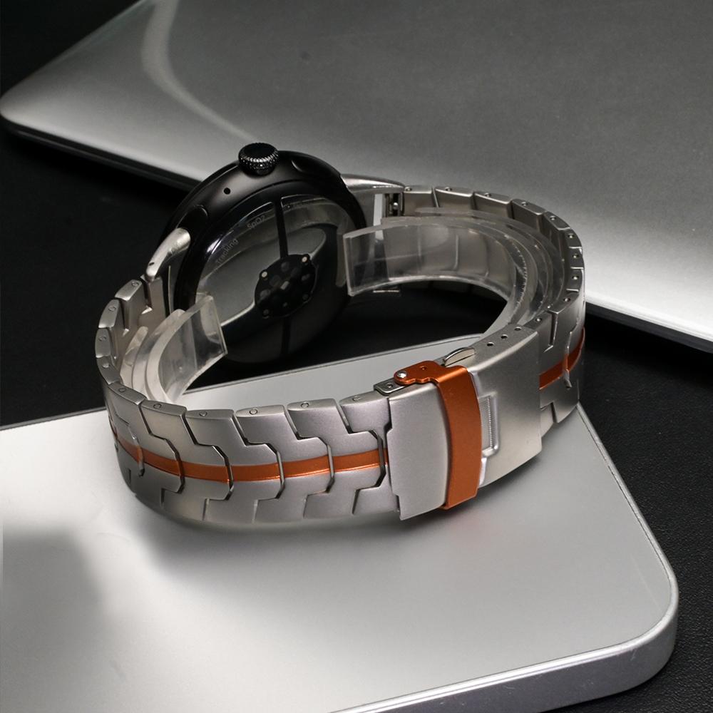 Нержавеющая сталь Ремешок для часов Google Pixel Watch 4 3 45 мм Роскошный ремешок для GOOGLE PIXEL WATCH 3 4 45MM Аксессуары Наручный ремешок
