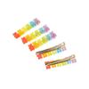 Colorful New Girls Resin Solid Color Women Hair Clip Hairpins Headwear Barrette