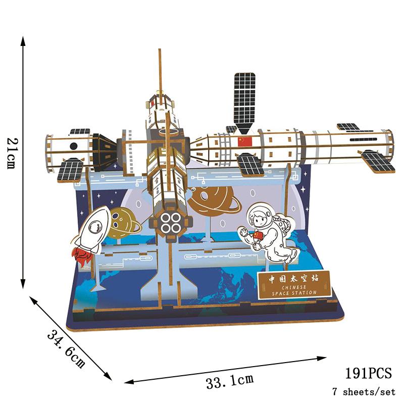 Tram 3D Wooden Puzzle Streetcar Station Retro Car Bus DIY Sailing Ship Airplane Model Jigsaw Assembly Toy For Children Kids Gift