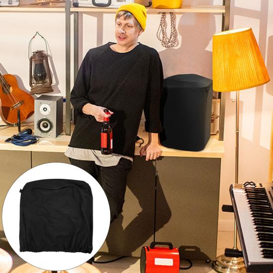 Совместимый с Bluetooth пылезащитный чехол для динамика, защитный чехол, высокоэластичный, моющийся, легко устанавливаемый пылезащитный чехол для динамика