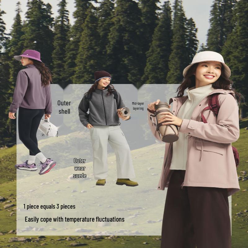 Beneunder Reversible Fleece-Lined Softshell Jacket