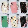 Case For Xiaomi Poco X5 F5 Pro M5 M4 M3 Pro Phone Bumper Soft Silicone Protective Square Liquid Cover Love Heart Cases For Xiaomi Poco Coque Bumper