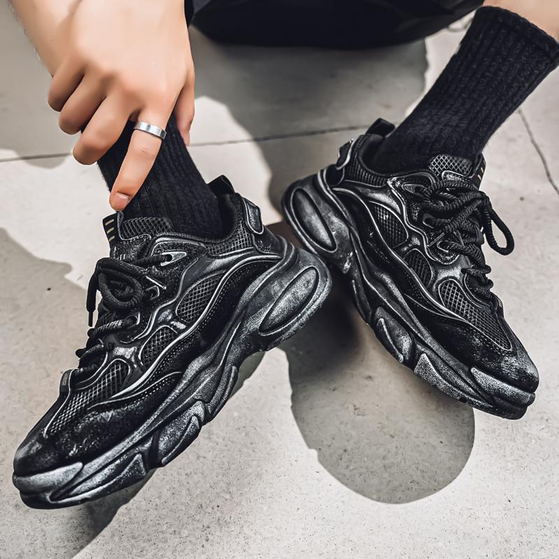 Модные мужские кроссовки CYYTL Повседневная обувь для улицы, для пешего туризма, дышащие, теннисные, модные, спортивные, для бега, роскошные лоферы на платформе, дизайнерские, летние