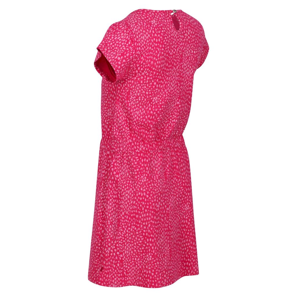 Regatta Childrens/Kids Catrinel Animal Print Casual Dress