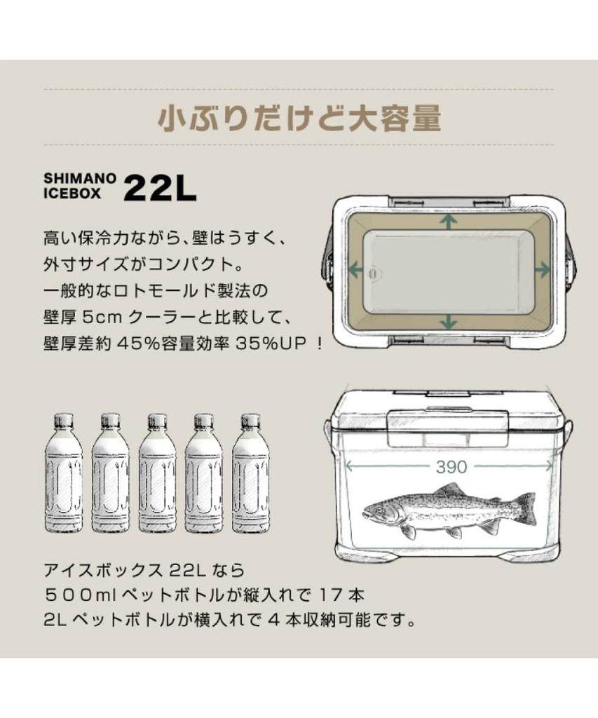 Ящик для льда ST ICEBOX ST Охладитель [SHIMANO] NX-322V