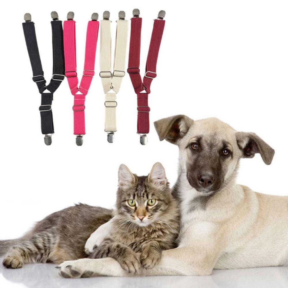 Эластичный ремешок-клипса для физиологических штанов для питомца, полиэстеровый держатель для подгузника для собаки, подтяжка, для дома/улицы