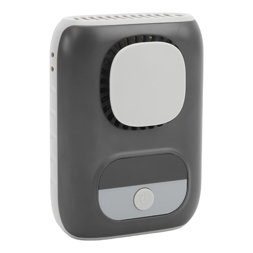 Персональный поясной вентилятор 4000 мАч, перезаряжаемый подвесной шейный вентилятор с 5 скоростями, бесщеточным двигателем для кемпинга, улицы, стройплощадки