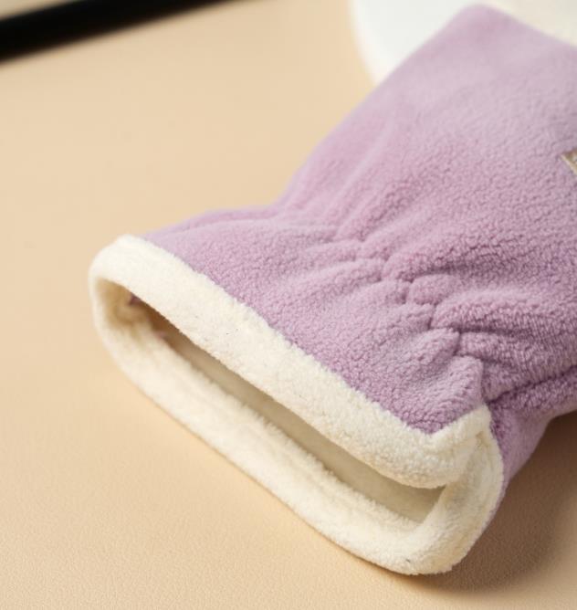 Women Winter Fleece Gloves Touch Screen Warm Thermal Gloves with for Outdoor Driving Cycling