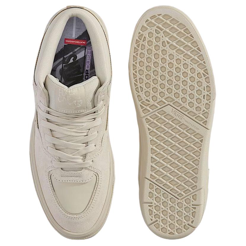 Atiba Jefferson x Vans Half Cab Овсяно-бежевые Унисекс Кроссовки Кремовые VN000D9Z2N1