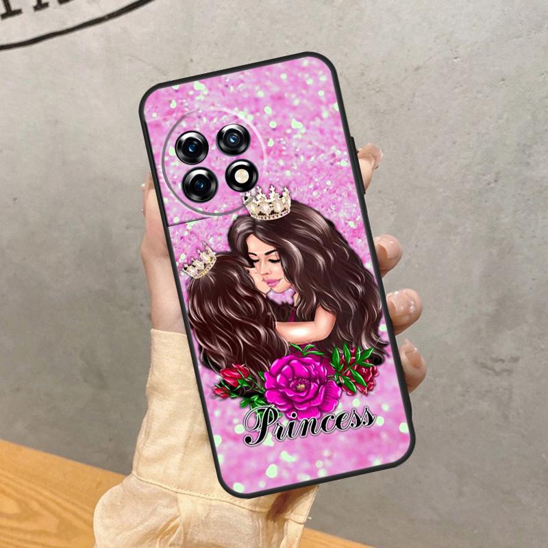 Baby Mom Girl Case For OnePlus 8 9 10 Pro 15 13 12 11 13T 13R 12R 10T 8T Nord CE 5 2 3 4 Lite N20 N30 Cover
