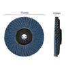 Blue Grinding Wheel Flap Discs Hole 10mm Sanding Discs