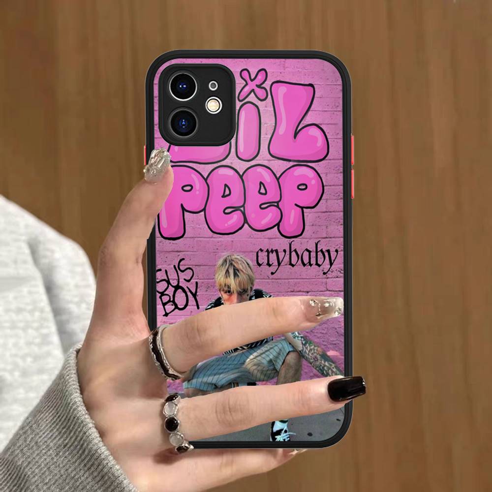 Чехол для телефона певицы Lil P-Peeps для IPhone 16 15 14 13 12 11 Pro Max XS Max X Plus Матовый противоударный чехол