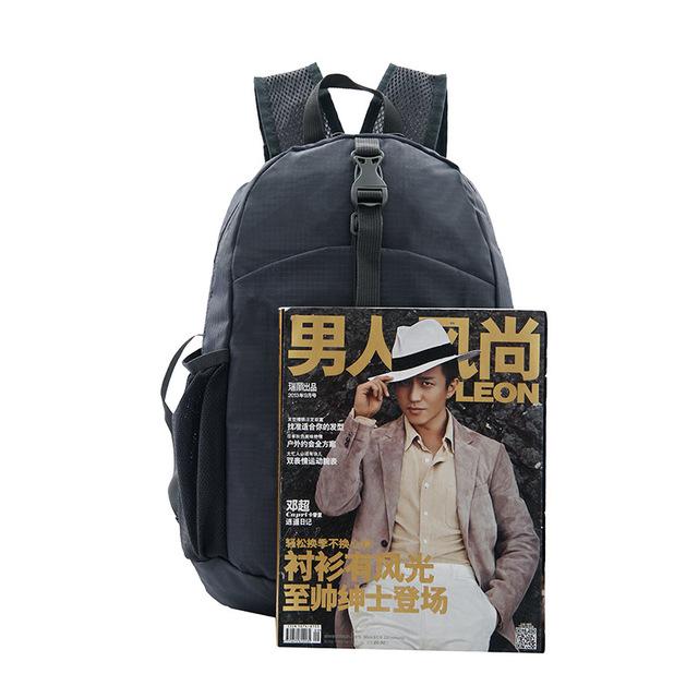 Unisex Lightness Bag Casual Outdoor Sports Nylon Women Backpacks Shoulder Bags Small Portable School Backpack Teenager Folding Bicycle Bag