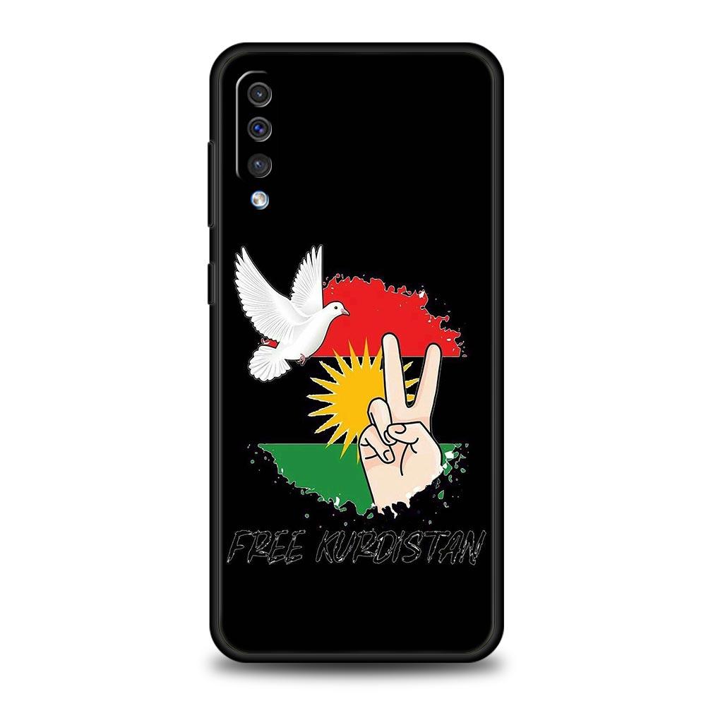 Чехол для телефона Флаг Курдистана K-Kurdistan Для Samsung A56 A36 A26 A24 A12 A14 A16 A50 A70 A20E A22 A30 A40 A34 A54 A42 A52 5G A04s A06 Чехол