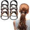 Minimalist Fabric Wig Hair Rope, Invisible Hair Band for Ponytail Elastic Hair Tie Hair Accessory for Daily Use,