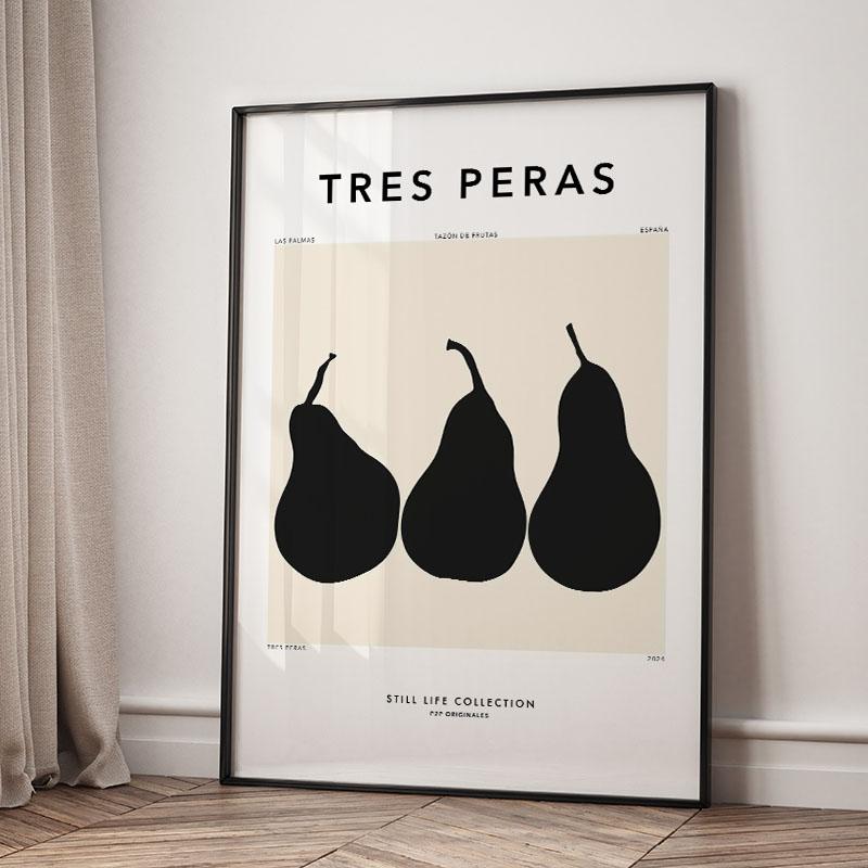 Абстрактный Постер Девушка Цветок Лимон Вино Настенное Искусство Холст Живопись Постеры и Принты Картины для Гостиной Спальни Домашний Декор