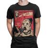 Men's Terrifier Mister Nice Clown T Shirt Horror Movie 100% Cotton Clothing Vintage Short Sleeve Crew Neck Tees Printed T-Shirt