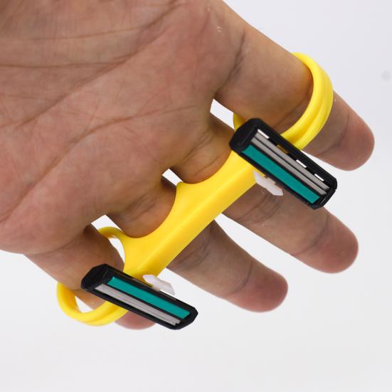 Ручная быстрая бритва для головы для стрижки налысо с 4 лезвиями, эргономичный триммер с ручным приводом для мужской кожи головы, бороды, тела, груминга, дорожный набор для стрижки