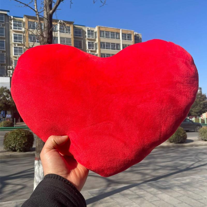 Милая плюшевая подушка в форме сердца, мягкая подушка для сна, декор для гостиной, подарки на День святого Валентина, удобная подушка-сердце, диванная подушка
