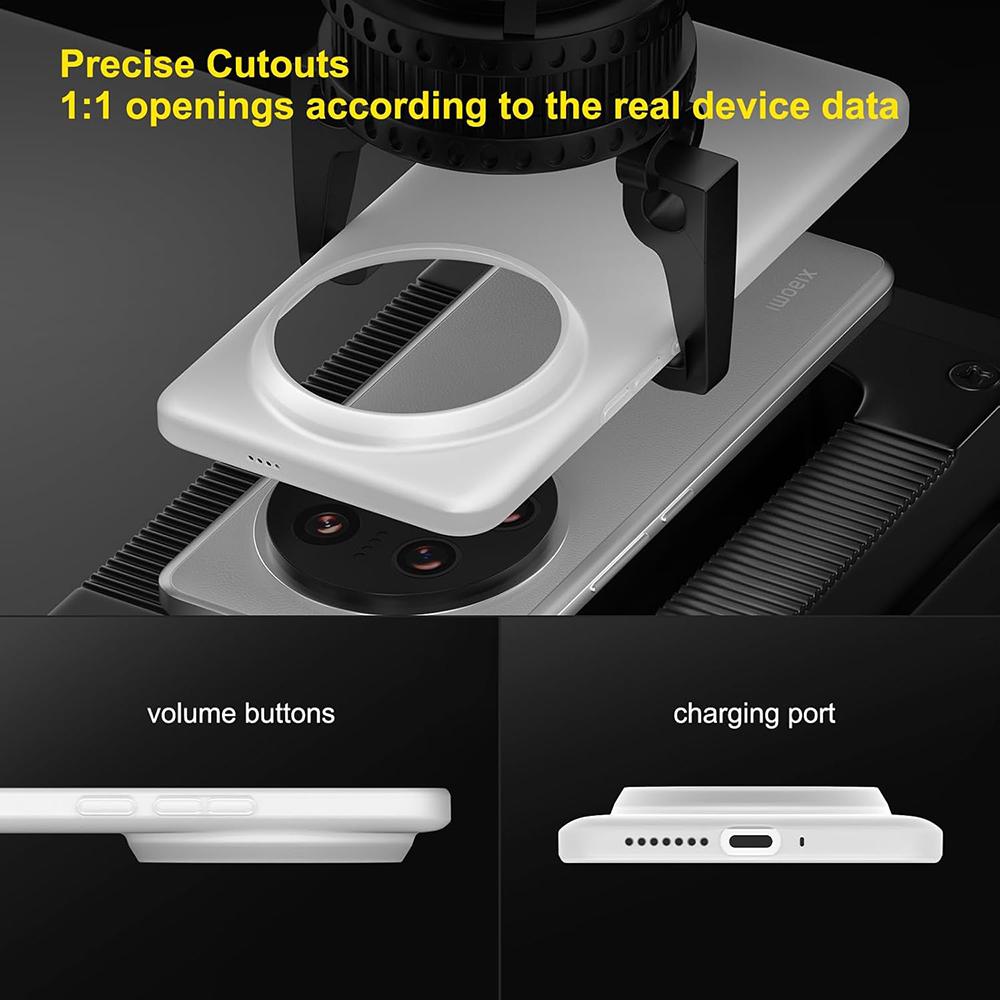 0,3 мм ультратонкий матовый чехол для Xiaomi Mi 15 14 13 13T Pro ультрапрозрачный матовый твердый чехол Fit Shell Anti-Fingerprints