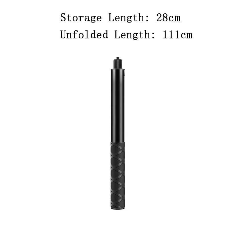 Комплект ручки для селфи-палки для Insta360 X4 X3 X2 GoPro 12 11 10 9 DJI Action 4 3 SJCAM Камера Bullet Time Невидимая селфи-палка