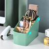 1pc Desktop Trapezoid Storage Box Stationery Sorting Box Multipurpose Remote Control Glasses Shelf Bedroom Living Room Organizer