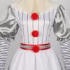 Halloween Pennywise Female Cosplay Costume, Sized Game Uniform Stage Role Play Full Set