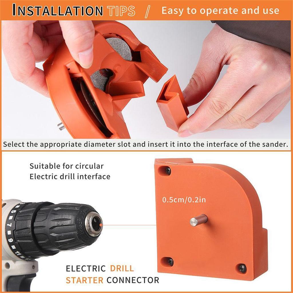 Multipurpose Electric Drill Bit Grinding Sharpener, Portable Impact Drill Milling Cutter Grinder With Diamond Grinding Wheel