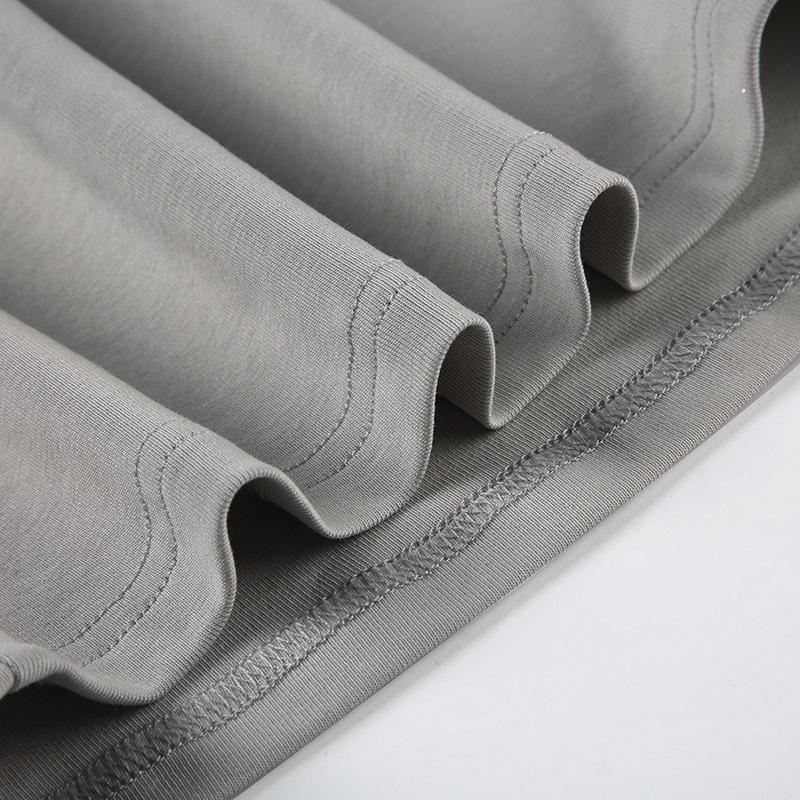 Повседневный комплект расклешенных брюк для женщин, однотонный укороченный топ-майка, брюки на низкой посадке со шнуровкой, костюм-двойка, одежда для дома, уличная одежда