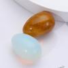 Collection Natural Blue Point Jade Mini Ornament Natural Stone Healing Egg Pattern Healing Stone