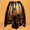 Black Lace Ribbon Spider Web Lampshades Cover Large Party Decoration Supplies  Home